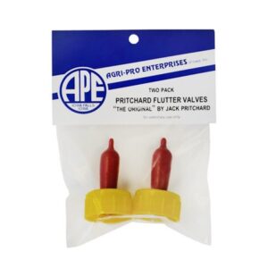 FLUTTER VALVE NIPPLES 2PK