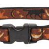 1" DOG COLLAR 16-28" SHADOW