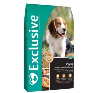 EXCLUSIVE PUPPY CKN/RICE 30LB