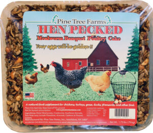 HEN PECKED MEALWORM CAKE 1.7