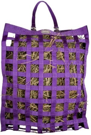 SLOW HAY FEEDER 20X27X6.5 PURPLE