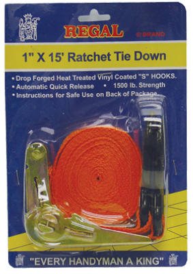 RATCHET TIE DOWN 1INX15FT