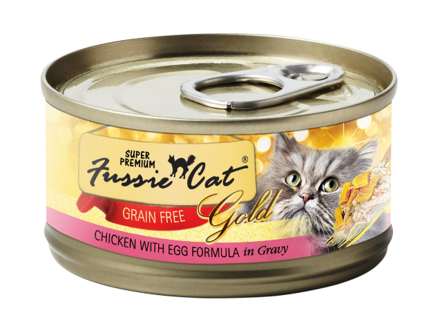 FUSSIE CAT CKN/DUCK 2.8OZ