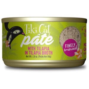 TIKI CAT TILAPIA PATE 2.8OZ