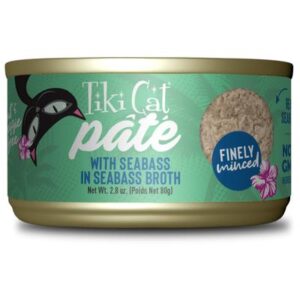 TIKI CAT SEABASS PATE 2.8OZ