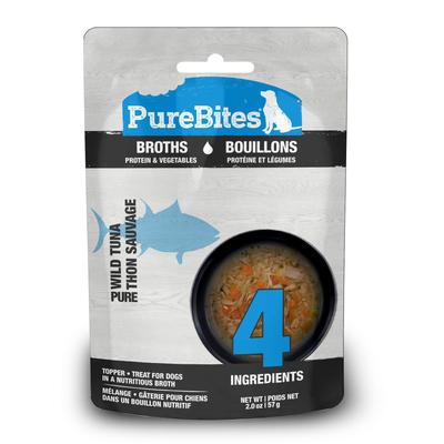 PUREBITE DOG TUNA/VEG BROTH 2OZ