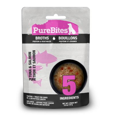 PUREBITE DOG TUNA/SLMN BROTH 2OZ