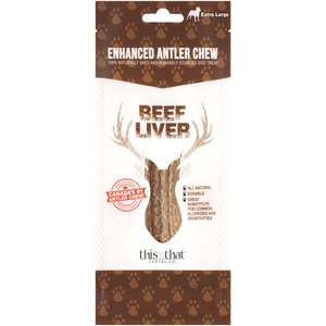 ANTLER DOG CHEW BF LIVER XL