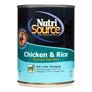 NS DOG CHICKEN RICE 12OZ