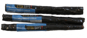 ETTA SAYS RABBIT DOG CHEW 7"