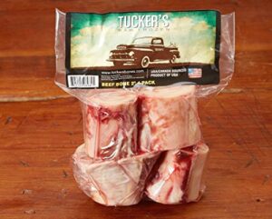 TUCKER'S BEEF BONE 2" 4 CT