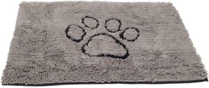 DIRTY DOG DOORMATGREY LG