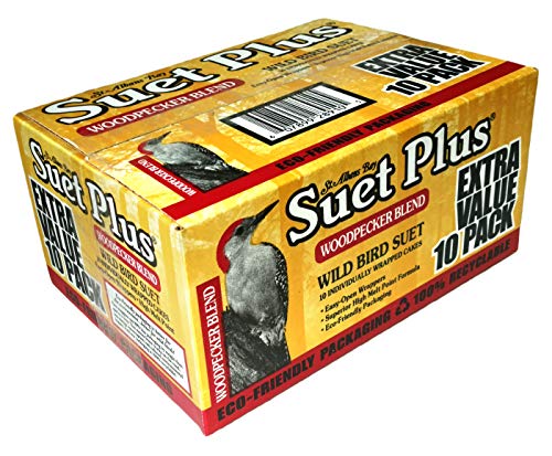 SUET PLUS WOODPECKER 10 PACK