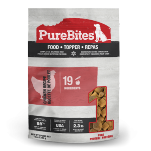 PUREBITE DOG FD TOPPER CKN 3OZ