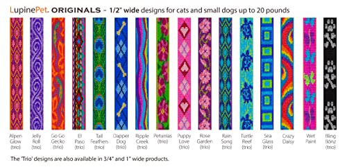 1/2in Petunias 8-12 Cat w/Bell - Image 2