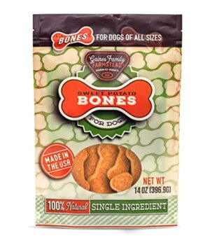 GAINES DOG SWEET POT BONES 14OZ