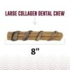 BEEF COLLAGEN CHEW WRAP 8" - Image 2
