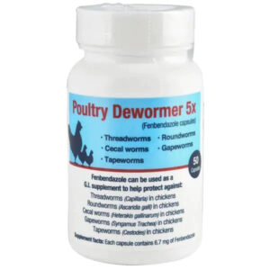 POULTRY DEWORMER 5X 50CT