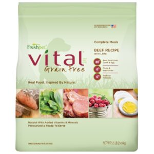 FRESHPET VITAL BF/LAMB 5.5#