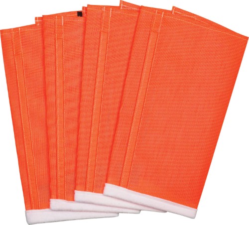 SHOOFLY LEGGINS ORANGE 4PK LG