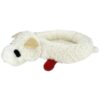 MULTI LAMB CHOP BED WHITE 27"