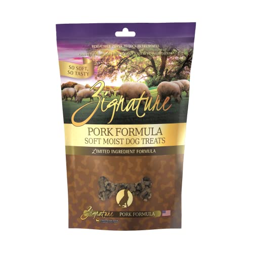 ZIGN DOG PORK SOFT TREAT 4OZ