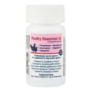 POULTRY DEWORMER 5X 20CT