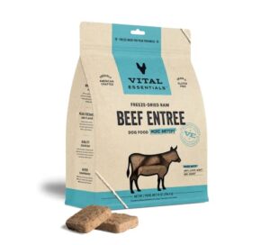 VITAL E MIN PAT BEEF 14OZ FRZ DR