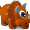 TRICERATOP LATEX DOG TOY