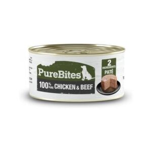 PUREBITES CKN/BEEF D TREAT 2.5OZ