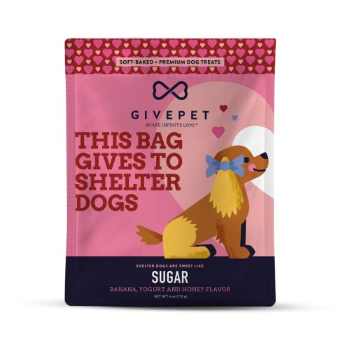 GIVEPET SUGAR DOG TREAT 6OZ
