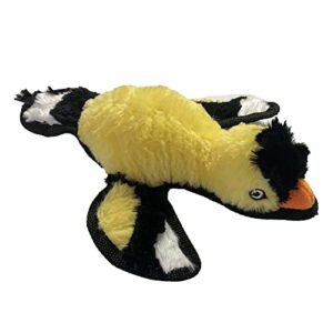 YARD BIRD YELLOW FINCH DOG