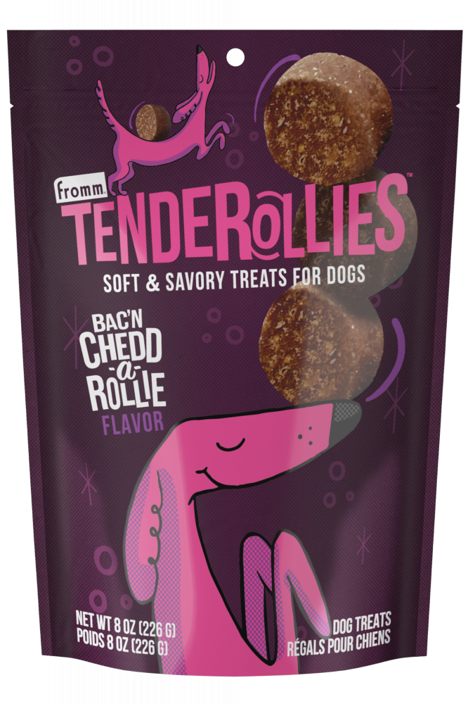 FROMM DOG TENDEROLLIES BN/CH 8OZ