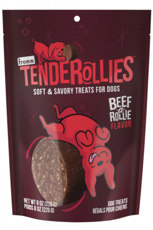 FROMM DOG TENDEROLLIES BEEF 8OZ