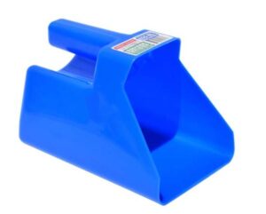 TUFF STUFF ENCLSD SCOOP BLUE 3QT