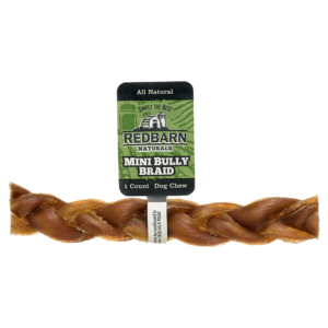 BULLY STICK BRAIDED 12" 2PK