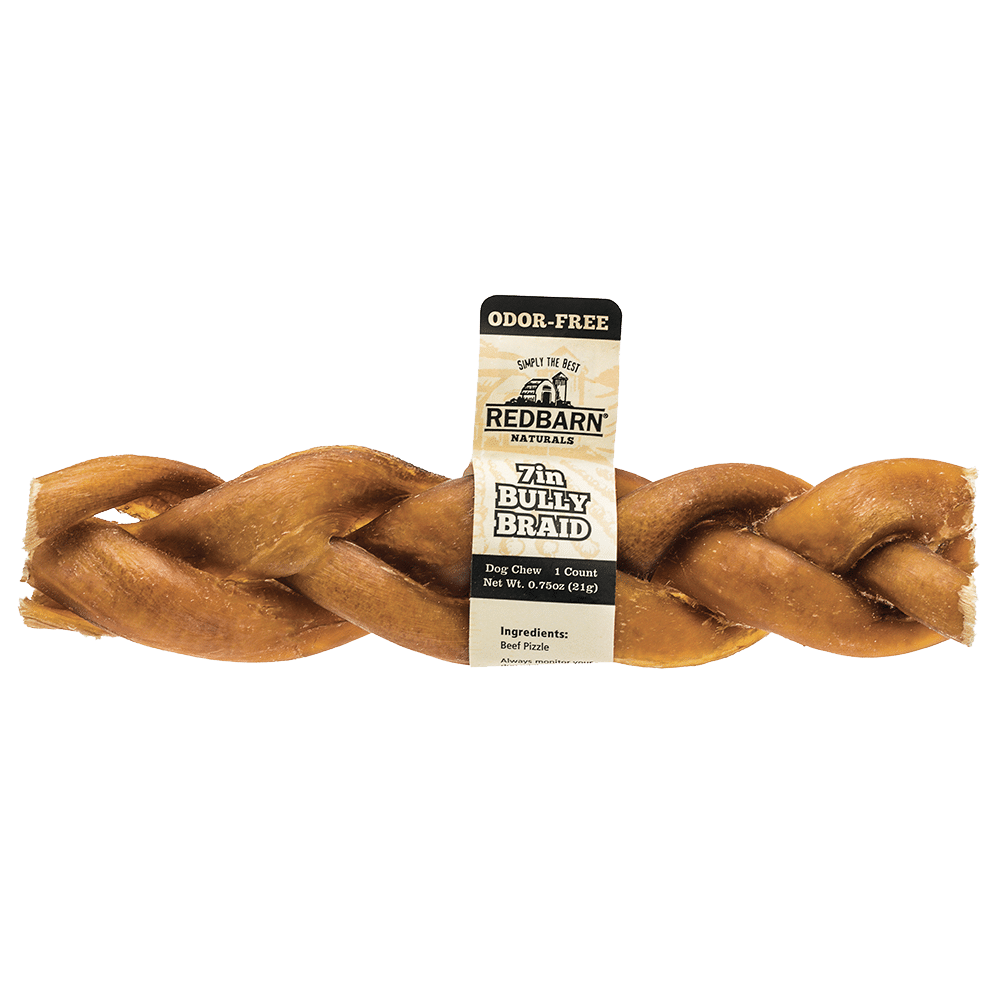 ODOR FREE BRAIDED BULLY 7IN