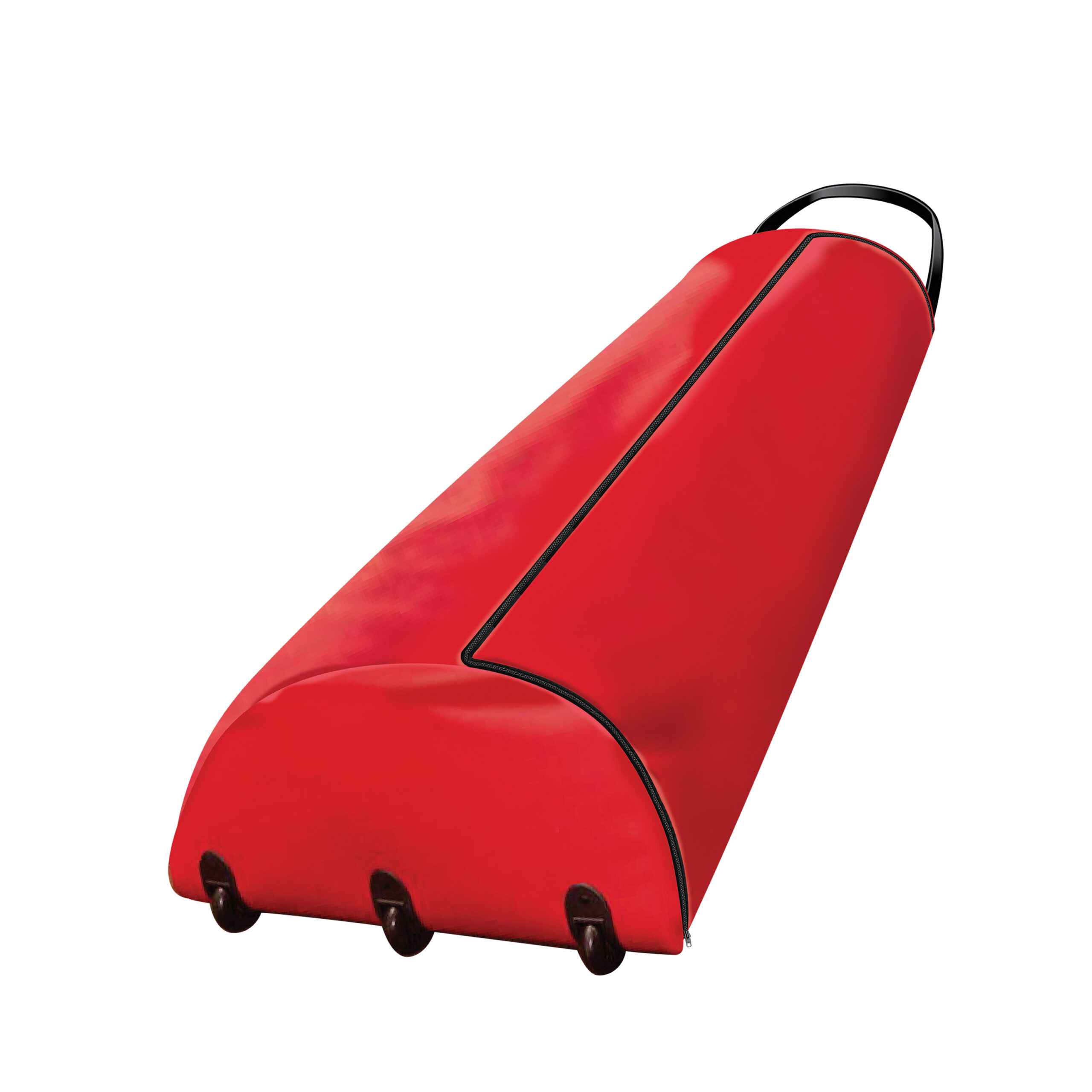 9' RED ROLL CHRISTMAS TREE BAG