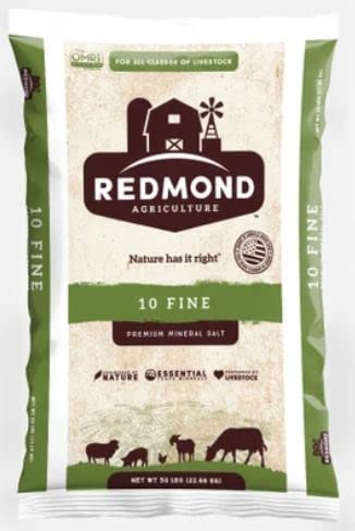 REDMOND #10 TM W/ GARLIC 50LB