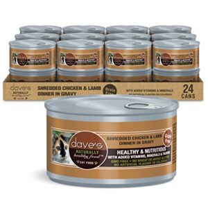 DAVES SHRED CKN LAMB 2.8OZ CAT