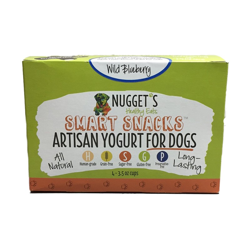 NUGGET'S YOGURT BLBRRY 3.5OZ