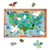 MD NAT PARK USA FLOOR PUZZLE
