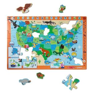 MD NAT PARK USA FLOOR PUZZLE