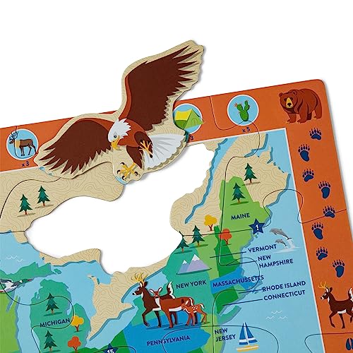 MD NAT PARK USA FLOOR PUZZLE - Image 3