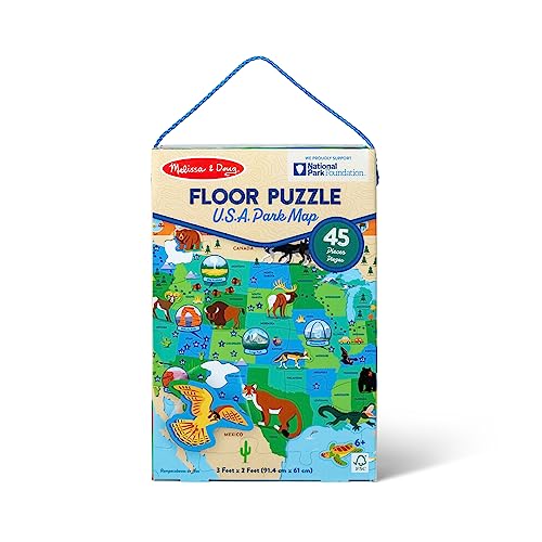 MD NAT PARK USA FLOOR PUZZLE - Image 6