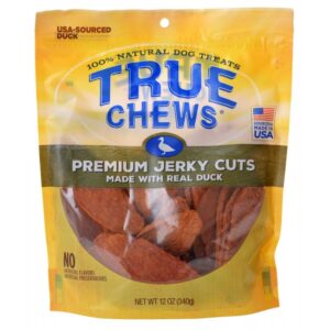 TRUE CHEW DUCK JERKY CUT 12O