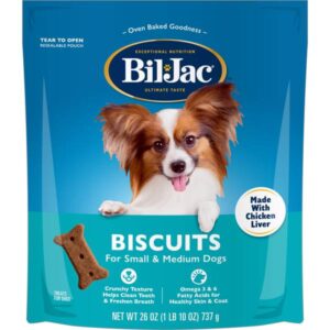 BIL-JAC SM/MD BR BISCUIT CKN 26O