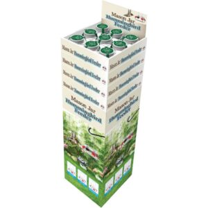 MASON JAR HUM BIRD FEEDER