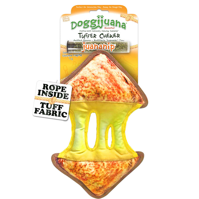 TUFFER GRILLED CHEESE DOG TOY