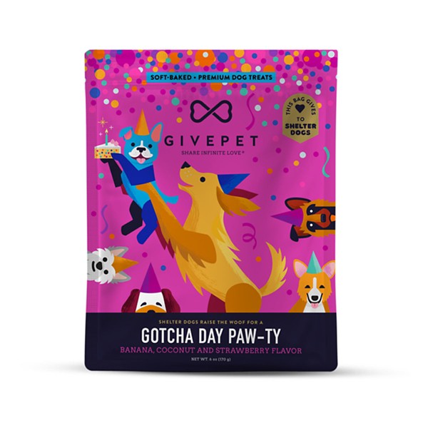 GIVEPET GOTCHA DAY PAWTY 6OZ